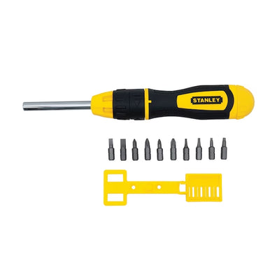 Stanley 10pcs. Multi-bit Ratchet Screwdriver ( 68010-8 )