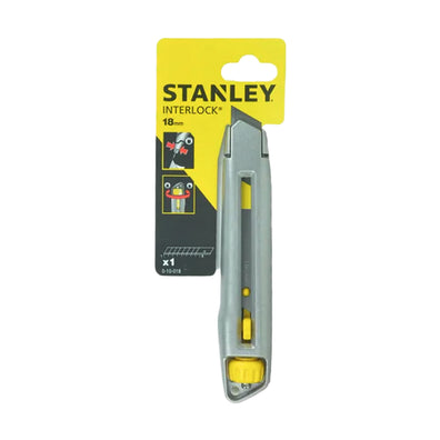 Stanley InterLock® 18mm Metal Snap Off Knife ( 10-018 )