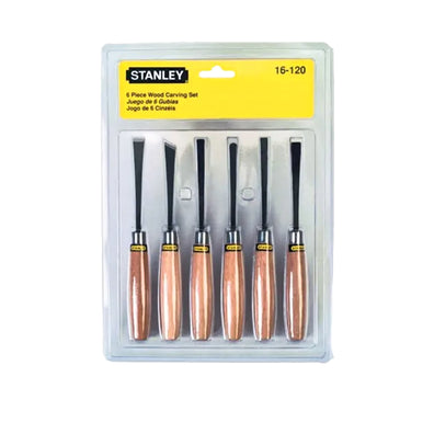 Stanley 6pcs. Wood Carving Set (16-120)