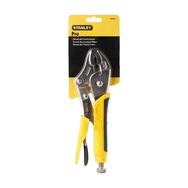 Stanley Professional Curved Jaw Locking Vise Grip Plier 10" ( 254mm ) (84-369-1)