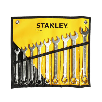 Stanley 9pcs. Combination Wrench Set (10-19mm) (87-033)
