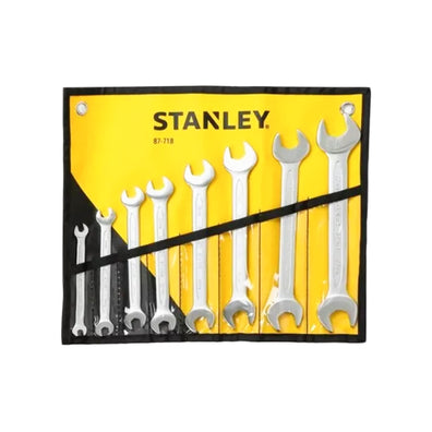 Stanley 8pcs. Open-End Wrench (6-22mm) (87-718)