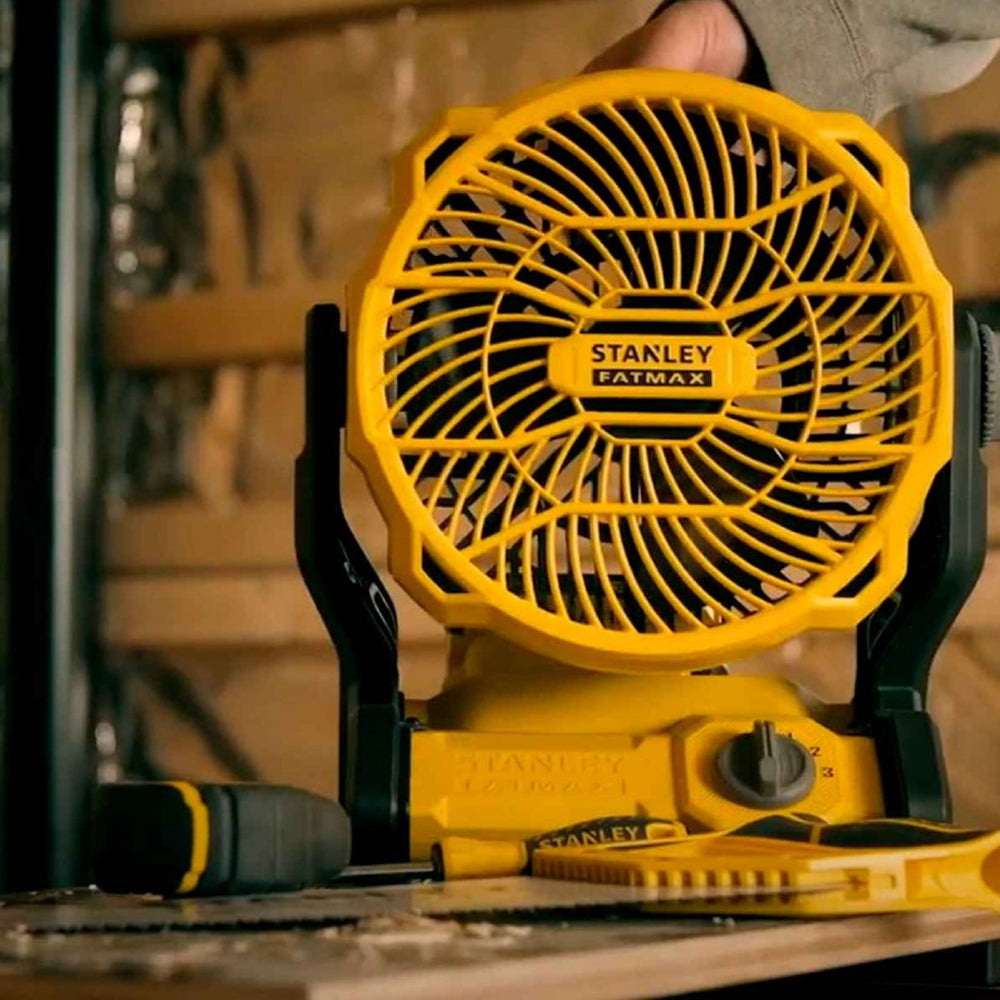 Stanley SCF001 Cordless 3-Speed Jobsite Fan 20V Max ( Bare Tool Only ...