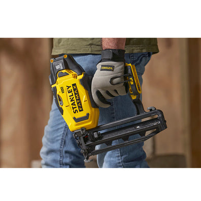 Stanley SCN616D2K Cordless Finishing Brad Nailer / Nail Gun FATMAX 20V Kit Set (16 Gauge)