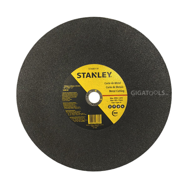 Stanley 14-inch Abrasive Cutting Disc / Cut-off Wheel for Metal Single-Ply (STA8011R)