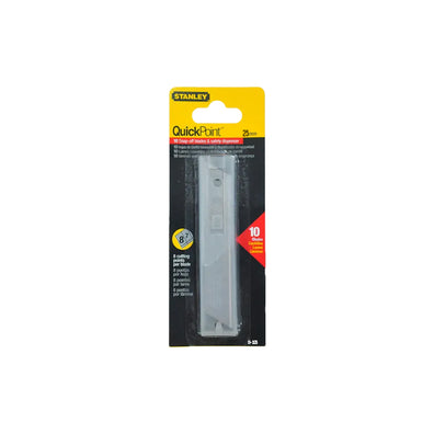 Stanley 10pcs. Replacement Knife Cutter Blades ( 9mm / 18mm / 25mm )