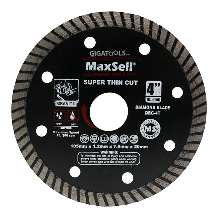 Maxsell Super Thin Diamond Cutting Blade For Wet And Dry Cutting ...