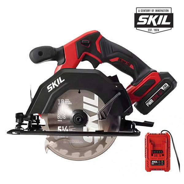 Skil 5418 Professional Brushless Cordless Circular Saw 12V, PWRCore 12 Kit Set