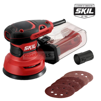 Skil Professional Random Sander 125mm (300W), Variable Speed Orbit