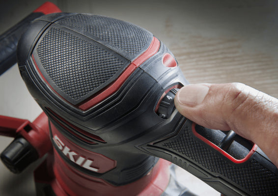 Skil Professional Random Sander 125mm (400W), Variable Speed Orbit