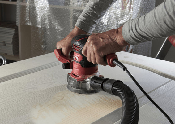 Skil Professional Random Sander 125mm (400W), Variable Speed Orbit