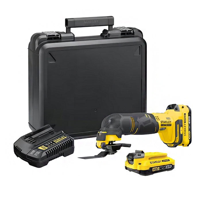 Stanley FATMAX SCT500D2K Cordless Oscillating Multi Tool 20V Max Kit S ...