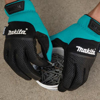 Makita Open Cuff Flexible Protection Utility Work Gloves