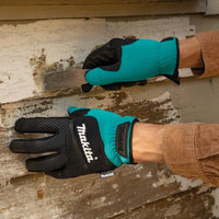 Makita Open Cuff Flexible Protection Utility Work Gloves