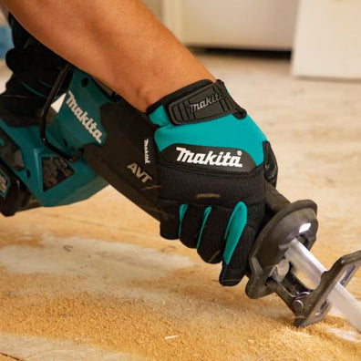 Makita 100% Genuine Leather-Palm Performance Gloves