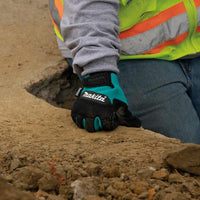 Makita 100% Genuine Leather-Palm Performance Gloves