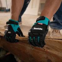 Makita Advanced ANSI 2 Impact-Rated Demolition Gloves