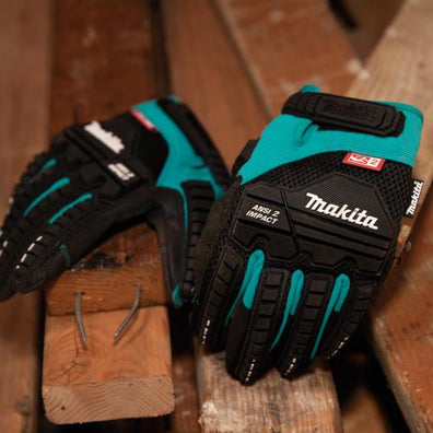 Makita Advanced ANSI 2 Impact-Rated Demolition Gloves