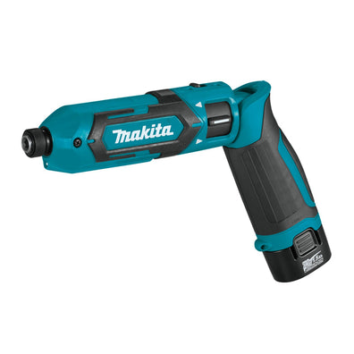 Makita TD022DSE Cordless 2-Position Impact Driver, 25Nm (220 in. lbs.), 7.2V Li-Ion Kit Set