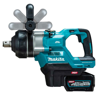 Makita TW010GZ Cordless Brushless Impact Wrench 25.4mm (1″) 3,150 N·m (2,323 ft.lbs.) 40V max XGT® Li-Ion (Bare Tool Only)