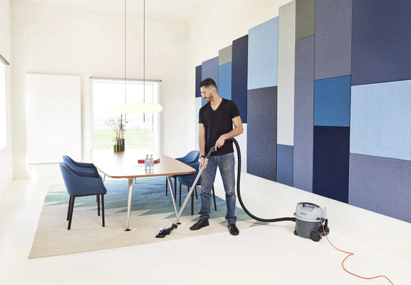 Nilfisk VP300 ECO HEPA Dry Vacuum Cleaner, 10L (Grey, HEPA Basic)