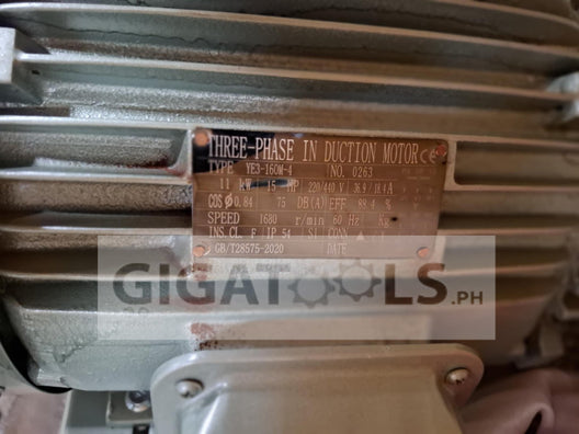 Vespa 15HP Air Compressor (3 Cylinder) (Made in Taiwan)