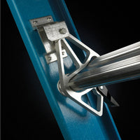 Werner Fiberglass Extension Ladder (Blue) (250lbs.) ( Made in USA )