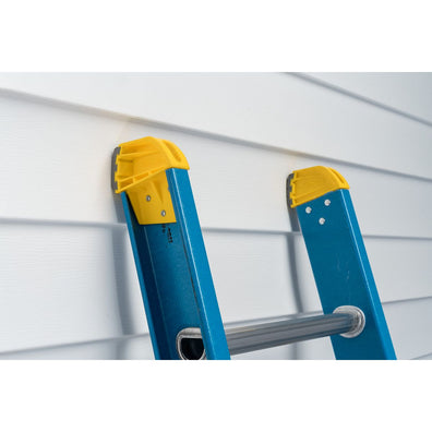 Werner Fiberglass Extension Ladder (Blue) (250lbs.) ( Made in USA )