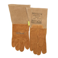 Weldas USA SOFTouch™ Top Grain Reverse Pigskin TIG Welding Gloves with Reinforced Thumb