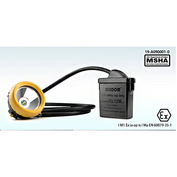 Wisdom Miner's LED Cap/Helmet Lamp with Charger – GIGATOOLS Industrial ...