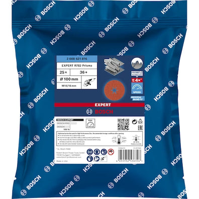 Bosch EXPERT R782 100mm Prisma Ceramic For Metal