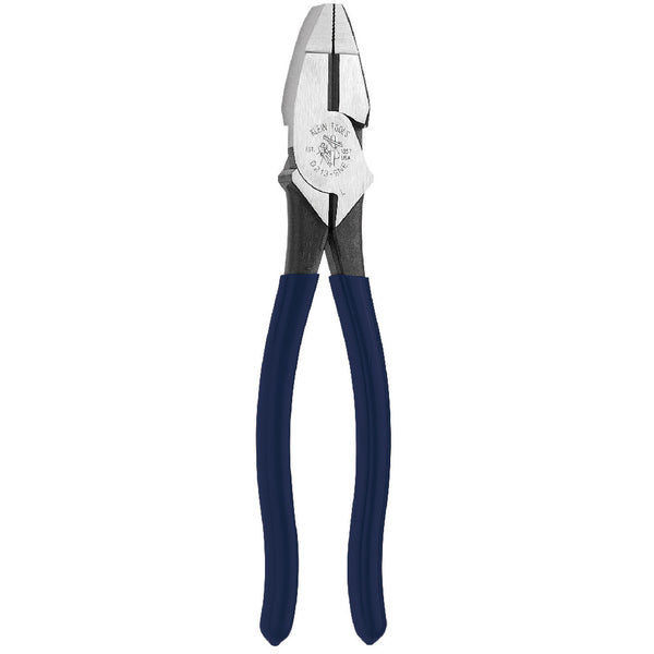 Klein USA Lineman's High Leverage Side Cutting Pliers, New England Nose