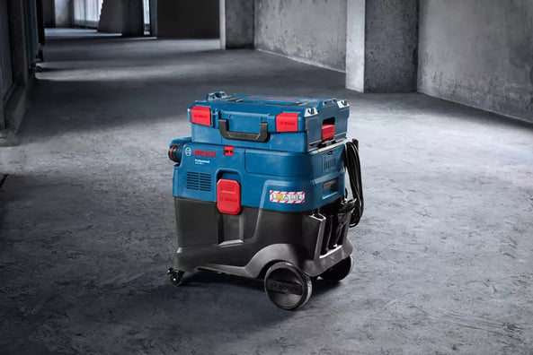 Bosch Heavy Duty GAS 400 A All Purpose Wet and Dry Dual (2-in-1) Vacuum Cleaner 40L, with Power Socket 1,200W