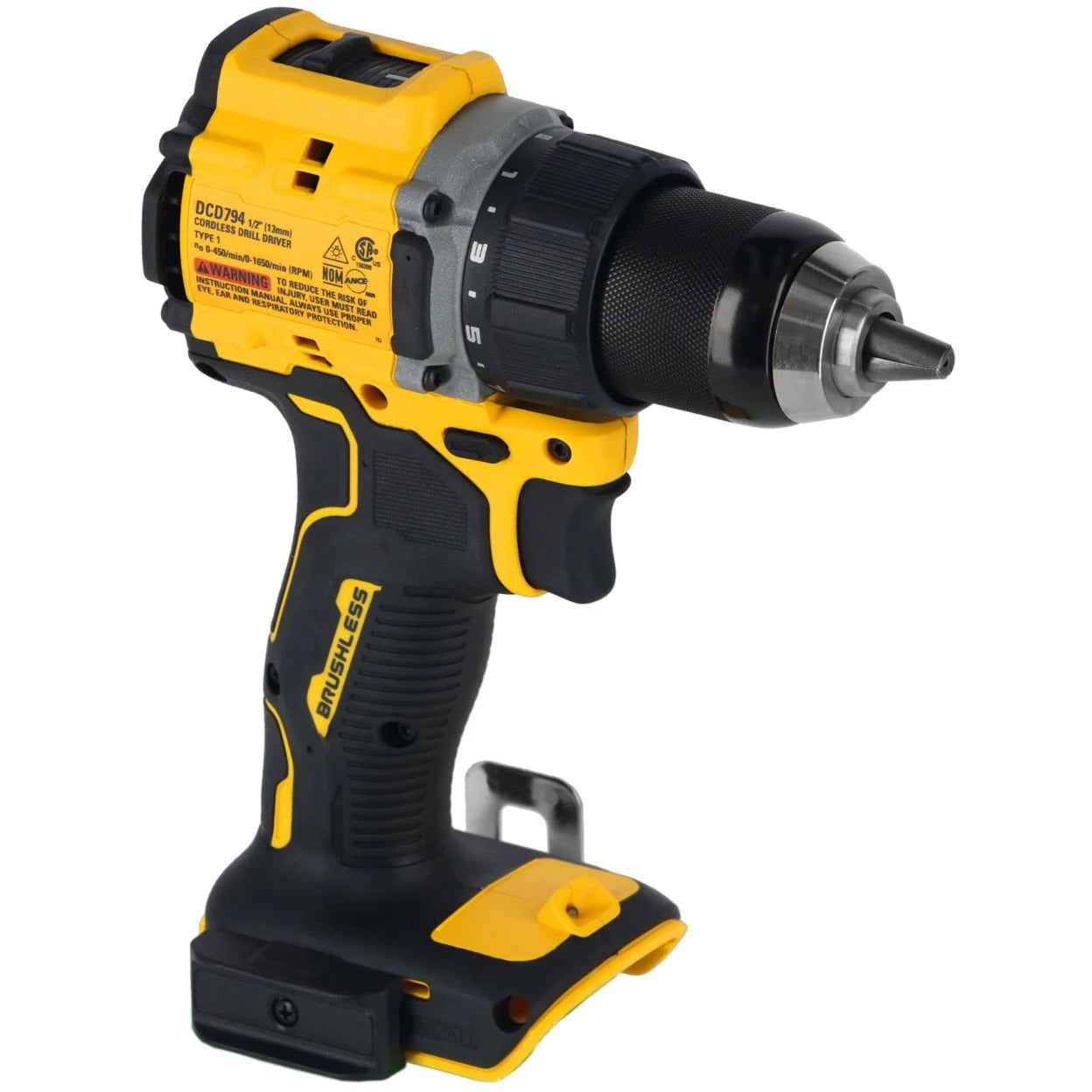 DeWalt DCD794P1T -KR ATOMIC Brushless Cordless 1/2