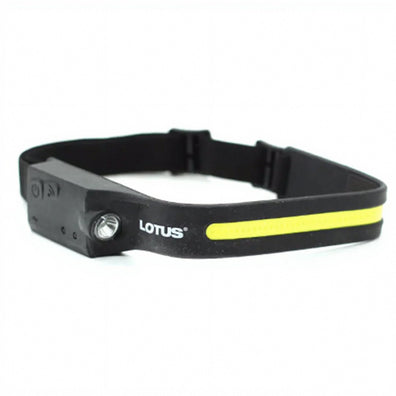 LOTUS Rechargeable LED Headlamp 300LM with Motion Sensor (LE300RH)