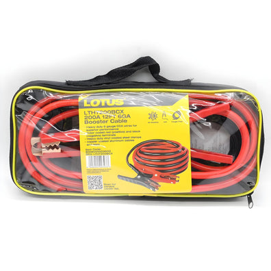 Lotus Booster Cable 200A 12FT 6GA LTHT200BCX