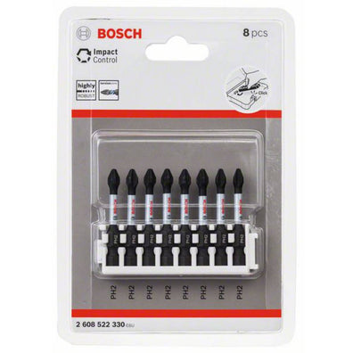 Bosch PRO 8pcs Phillips Impact Bit, PH2 55 mm ( 2608522330 )