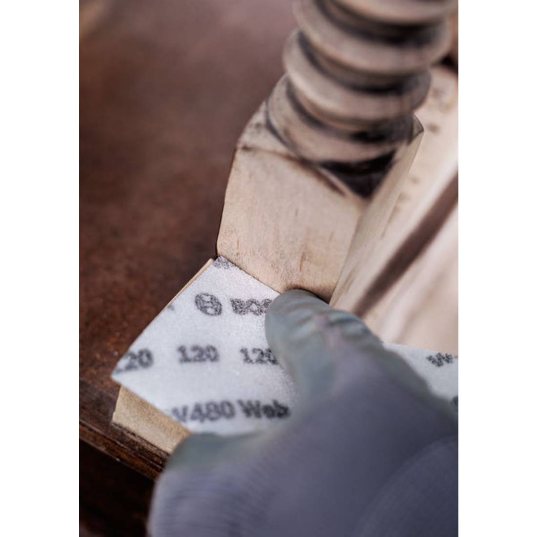 Bosch EXPERT W480 web 10pcs Hand Sanding Sheet ( 140mm x 115mm )