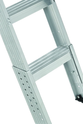 Louisville Aluminum Attic Ladder, 375lbs cap. (Made in USA)
