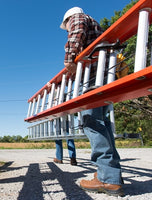 Louisville Fiberglass Extension Ladder (Orange) (Made in USA)
