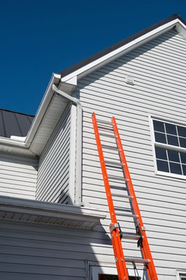 Louisville Fiberglass Extension Ladder (Orange) (Made in USA)