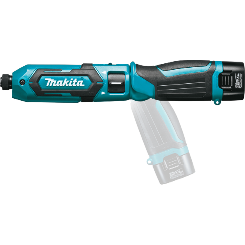 Makita TD022DSE Cordless 2-Position Impact Driver, 25Nm (220 in. lbs.), 7.2V Li-Ion Kit Set