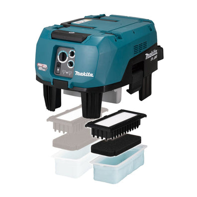 Makita VC006GMZ Brushless Cordless Class M Gyuppa Wet & Dry Vacuum Cleaner 40VMax x 2 (80Vmax) XGT™ Li-ion (Bare Tool Only)