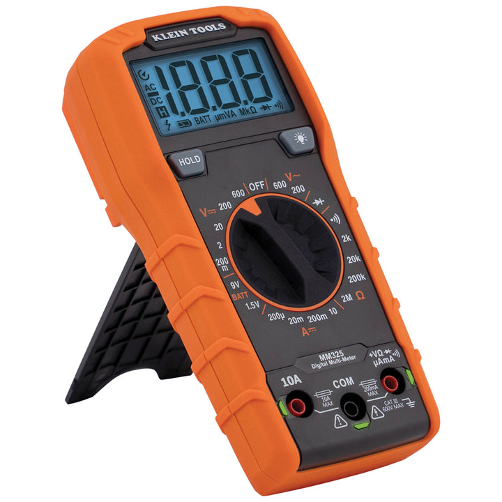 Multimeter Klyper Mini Klein USA MM325 Digital Multimeter, Manual-Ranging, 600V – GIGATOOLS ...
