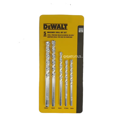 Dewalt N028613 Masonry Drill Bit Set 5Pcs