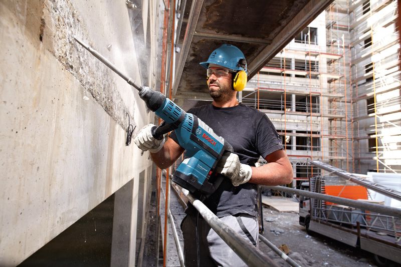 Bosch GBH 8-45 D Professional Rotary Hammer with SDS max (1,500W) (Heavy Duty)