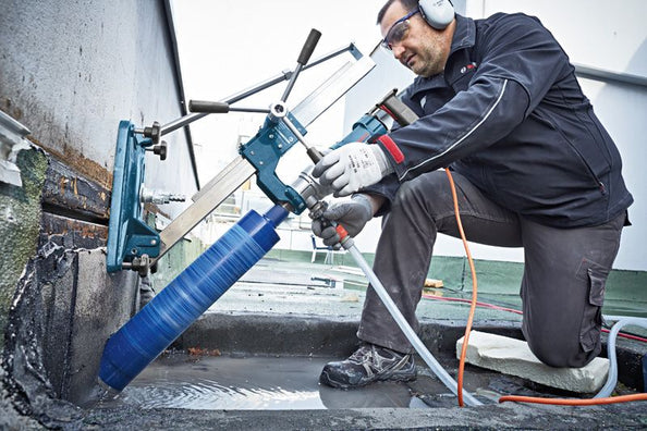 Bosch PRO GDB 180 WE Diamond Core Drill, Wet & Dry Core Drilling / Coring Machine up to 180mm, 2,000W