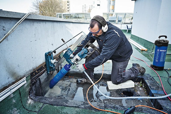 Bosch PRO GDB 180 WE Diamond Core Drill, Wet & Dry Core Drilling / Coring Machine up to 180mm, 2,000W