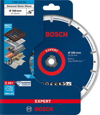 Bosch 7-inch Expert Diamond Metal Wheel Cutting Disc ( 2608900535 )