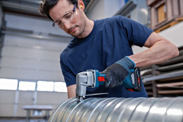 Bosch GSC 18V-16 E Brushless Cordless Metal Shear, up to 700W power (Bare Tool Only)